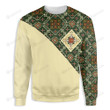 Jesus Hominum Salvator Ugly Christmas Sweater, All Over Print
