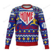 Softball Home For Christmas Ugly Christmas Sweater, All Over Print Sweatshirt