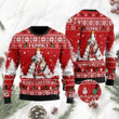 Ferret Merry Christmas Ugly Christmas Sweater, All Over Print Sweatshirt