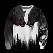 The Wolf Ugly Christmas Sweater, All Over Print Sweatshirt