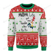 Rooster Ugly Christmas Sweater, All Over Print Sweatshirt