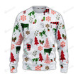 Cow Christmas Time Ugly Christmas Sweater, All Over Print Sweatshirt