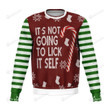 Its Not Going To Lick Itself Ugly Sweater