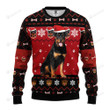 Rottweilerd Ugly Christmas Sweater