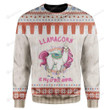 Llamacorn Is My Spirit Animal Unicorn For Unisex Ugly Christmas Sweater, All Over Print Sweatshirt