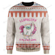 Unicorn Ugly Christmas Sweater, All Over Print Sweatshirt