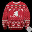 Ho! Ho! Hodor! Ugly Christmas Sweater, All Over Print Sweatshirt