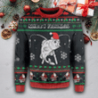 Merry Fishmas Ugly Christmas Sweater, All Over Print Sweatshirt