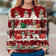 Jackapoo Ugly Christmas Sweater, All Over Print Sweatshirt