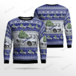 Arkansas State Police Car Ugly Christmas Sweater, All Over Print Sweatshirt