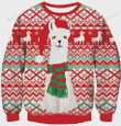 Sheep Ugly Christmas Sweater, All Over Print Sweatshirt