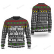 Black Lives Matter All I Want For Christmas Is Justice For Black Lives For Unisex Ugly Christmas Sweater, All Over Print Sweatshirt