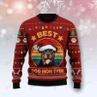 Rottweiler Best Dog Mom Ever Ugly Christmas Sweater, All Over Print Sweatshirt
