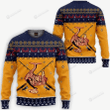 Fishing Reel Ugly Christmas Sweater, All Over Print Sweatshirt