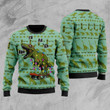 Dinosaurs Roar Ugly Christmas Sweater, All Over Print Sweatshirt