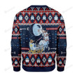 Sleigh Pulled By Reindeer Merry Christmas For Unisex Ugly Christmas Sweater, All Over Print Sweatshirt