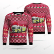 McDonald, Pennsylvania, McDonald Volunteer Fire Department Truck 12 Christmas Sweater 3D TRQD1107BG10