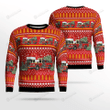 Shippensburg, Pennsylvania, Vigilant Hose Company #1 Christmas Ugly Sweater, All Over Print Sweatshirt