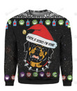 Rottweiler And Fuck You 2020 I’m Done Ugly Christmas Sweater, All Over Print Sweatshirt