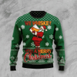 We Whiskey You A Merry Ugly Christmas Sweater, All Over Print Sweatshirt