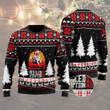 Red Sled Redemption For Unisex Ugly Christmas Sweater, All Over Print Sweatshirt