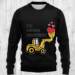 I Am Digging Valentine 3D All Over Printed Ugly Sweater
