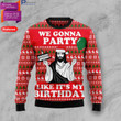 Christian Party Ugly Christmas Sweater, All Over Print Sweatshirt