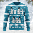 Ought To Say No No No Sir Ugly Christmas Sweater, All Over Print Sweatshirt