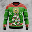 Australian Shepherd Pine Ugly Christmas Sweater, All Over Print Sweatshirt