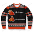 Onlyfans-Onlyhands Christmas Sweater