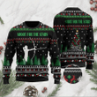 Archer Using Compound Bow Christmas Ugly Sweater