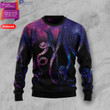 Galaxy Octopus Ugly Christmas Sweater, All Over Print Sweatshirt