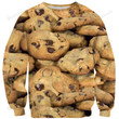 Cookies Ugly Christmas Sweater, All Over Print Sweatshirt