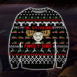 Fun Old Fashioned Family Xmas Knitting Pattern 3d Print Ugly Christmas Sweater
