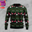 Flamingo Ugly Christmas Sweater, All Over Print Sweatshirt