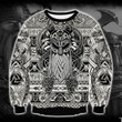 Viking Odin Ugly Christmas Sweater, All Over Print Sweatshirt