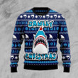 Shark Jawlly Chrismas Ugly Christmas Sweater, All Over Print Sweatshirt