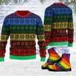 LGBT Ugly Christmas Sweater, All Over Print Sweatshirt