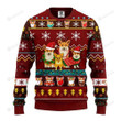 Corgi Cute Ugly Christmas Sweater, All Over Print Sweatshirt