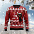 Is This Jolly Enough Black Cat Christmas Ugly Sweater