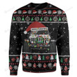 Christmas Car For Unisex Ugly Christmas Sweater, All Over Print Sweatshirt