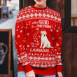 Labrador Ugly Christmas Sweater, All Over Print Sweatshirt