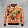 Basketball Santa Claus Ugly Christmas Sweater, All Over Print Sweatshirt
