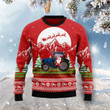 Noel Tractor Ugly Christmas Sweater, All Over Print Sweatshirt