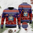 It's The Most Wonderful Time Of The Year Santa Claus In Hippie Car Ugly Christmas Sweater