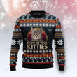 Cat Show Me Your Kitties Christmas Ugly Christmas Sweater, All Over Print Sweatshirt