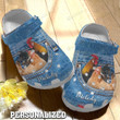 Personalized Chicken In Pocket Crocs Crocband Clogs, Gift For Lover Chicken Crocs Comfy Footwear