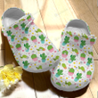 Cactus Cute Pattern Crocs Crocband Clogs, Gift For Lover Cactus Crocs Comfy Footwear