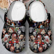 Horror Movies Crocs Crocband Clogs, Gift For Lover Horror Movies Crocs Comfy Footwear