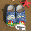 Personalized Camping Happy Camper At Night Crocs Crocband Clogs, Gift For Lover Camping Crocs Comfy Footwear